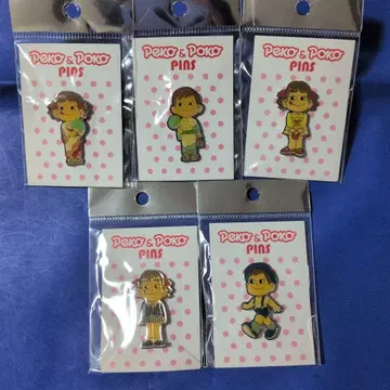 페코짱 핑 배지 5종 세트