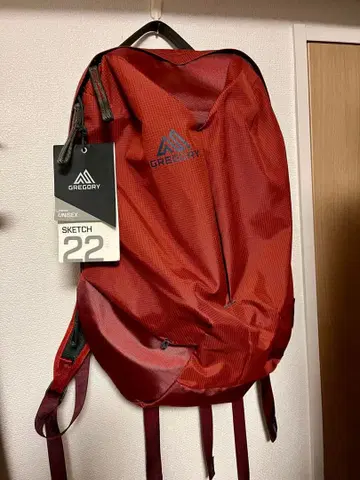 [ 새상품 미사용 ] GREGORY SKETCH22 레드