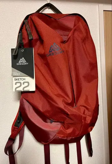 [ 새상품 미사용 ] GREGORY SKETCH22 레드