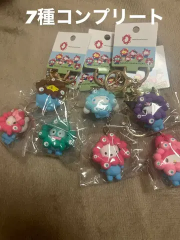 오사카 엑스포 파스텔 미야쿠미야쿠 산리오 입체 마스코트 키링 컴프