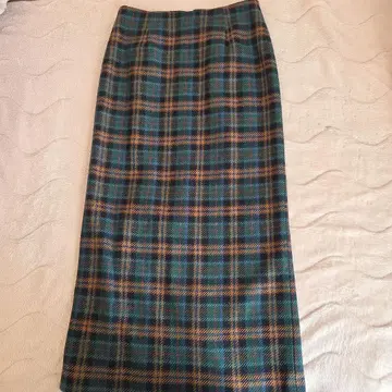 1er 체크 스커트