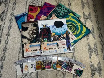 제일복권 HUNTER x HUNTER K상 타월 7종 L상 스티커 11종