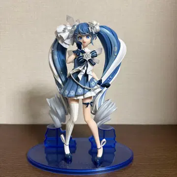 유키 미쿠 피규어 파란 의상