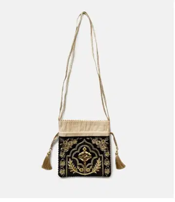 누키테파 자수 백 미사용품