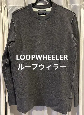 LOOPWHEELER 루프 휠러 맨투맨