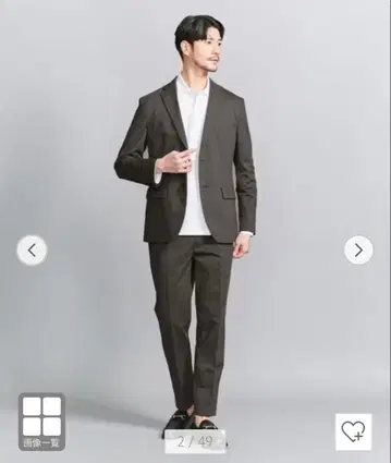 새상품 트리코트 저지 셋업/자켓 & 이지 팬츠 올리브