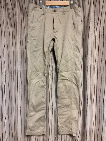 marka 베이지 코튼 팬츠