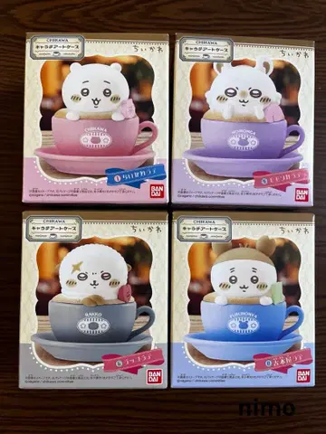 치이카와 (먼작귀) 캐릭터 아트 케이스 4세트