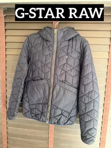 G-STAR RAW 퀼팅 자켓 네이비 S 사이즈