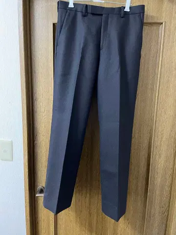 LIGHT MELTON NARROW SLACKS / 25AW