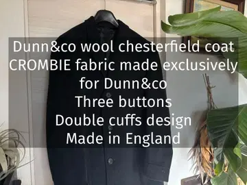 [ VINTAGE ] Dunn&co CROMBIE 별주 체스터 코트