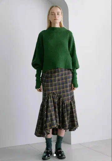 Lil Ambition Build 넥 니트