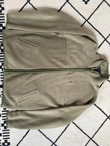 헬리 한센 플리스 자켓 L 사이즈 올리브 그린