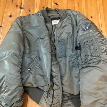 ALPHA 플라이트 자켓 B-15D 사이즈 40 U.S.A제 빈티지