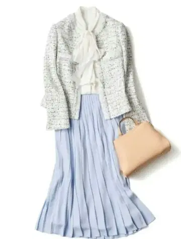 아나이 ANAYI 플리츠 스커트 34