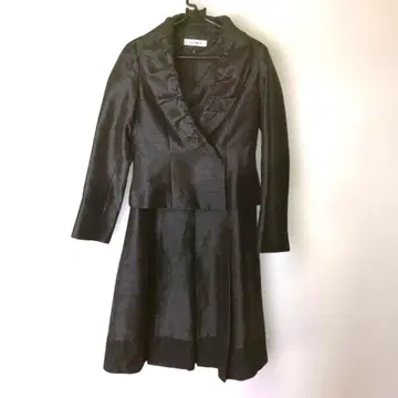 블랙 자켓과 드레스 세트 파티 드레스 결혼식 사은회