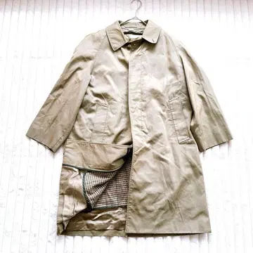 Gieves & Hawkes 롱 코트 트렌치코트 L 카키색