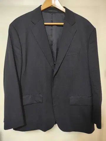 네이비 스트레치 울 자켓 유니클로 사이즈 54-74