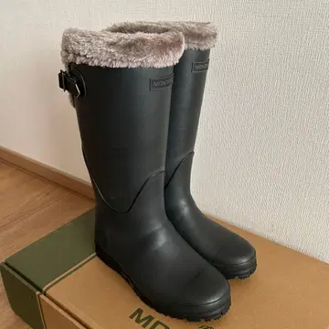 몬트레 방한 장화 여성용 23.5~24.0 차콜