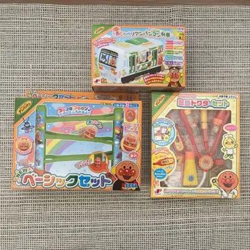 호빵맨 미니 닥터 세트, 말하는 기차 & 베이직 세트