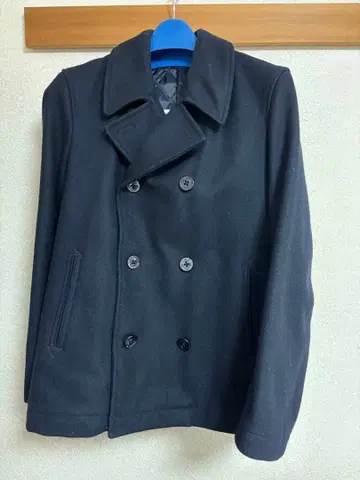 새상품급 빔즈 BEAMS 피코트 네이비 L