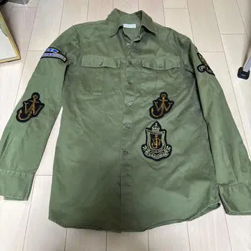 JWANDERSON 올리브 그린 셔츠 M