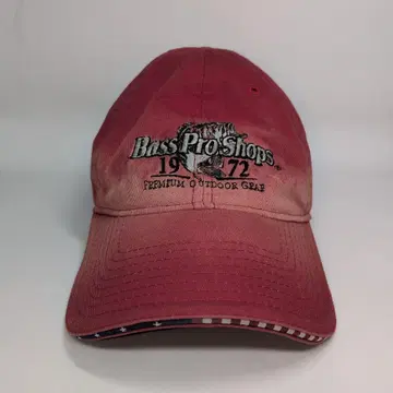 Bass Pro Shops 빨간색 캡 조절 가능