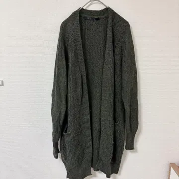 RDI [ M ] 올리브 그린 롱 가디건