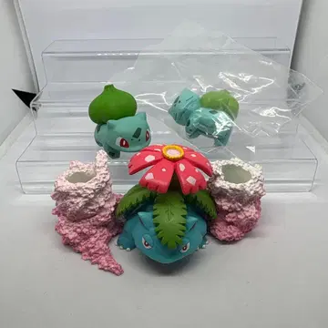 포켓몬 이상해씨 & 이상해꽃 피규어 세트