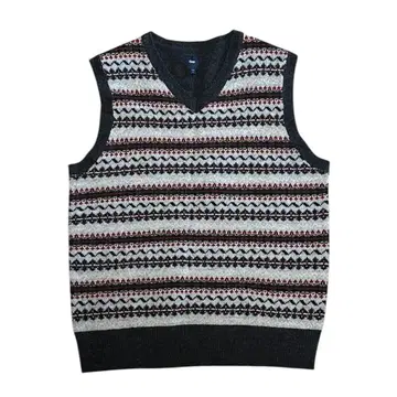 Gap 울 니트 베스트 페어아일 패턴 갭 00s 10s L 사이즈