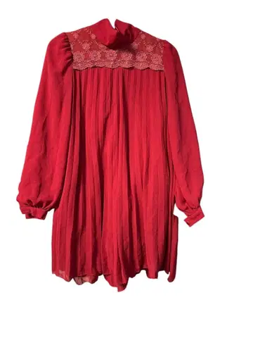 Quartier Latin 구제 플리츠 원피스