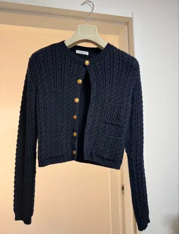 [ MACPHEE ] 케이블 니트 가디건