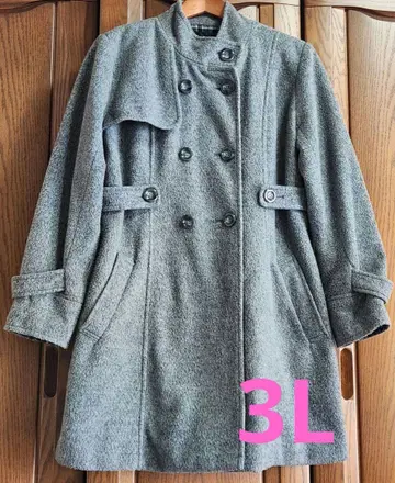 [ 익명 배송 ] 여성용 코트 3L 그레이