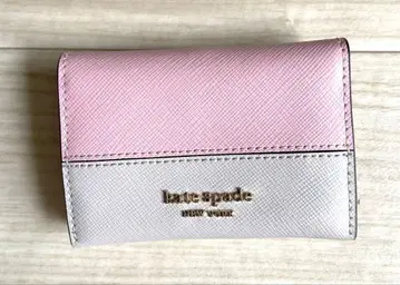 kate spade 핑크 그레이 명함지갑