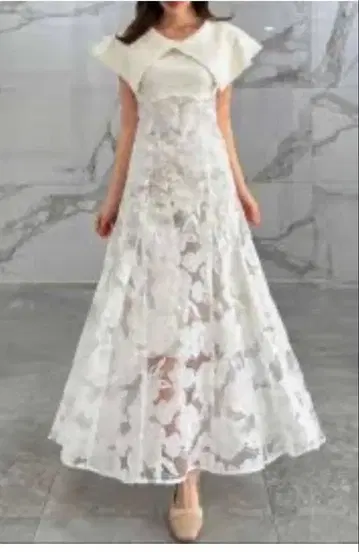 다즐린 오팔 플라워 코르셋 원피스