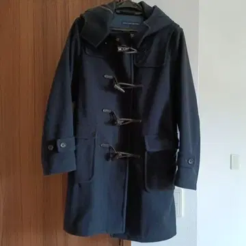 남성용 GREEN LABEL RELAXING 네이비 더플 코트 S