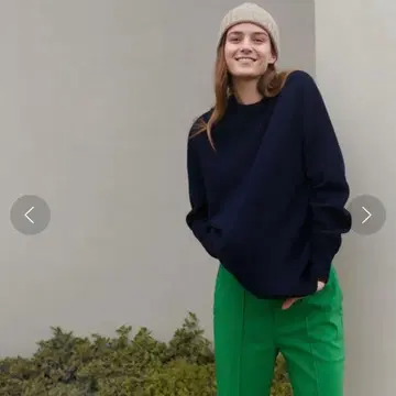 AK+1 밀라노 리브 크루넥 풀오버