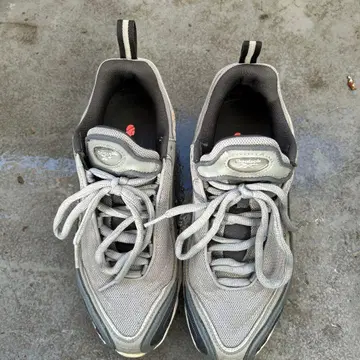 리복 DMX 그레이 메쉬 스니커즈