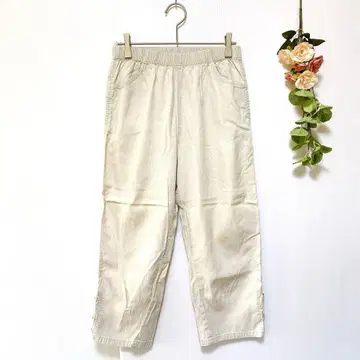 [ COX COMB ] 콕스콤 혼방 린넨 이지 팬츠 아이보리 ( M )