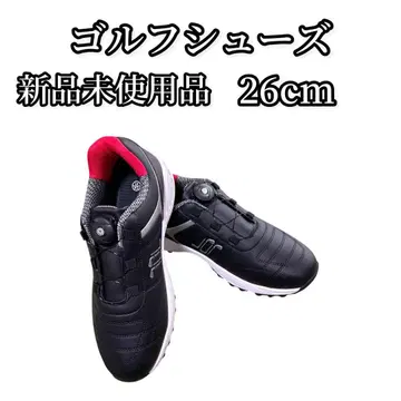 골프화 미사용 새상품 26.0cm 블랙