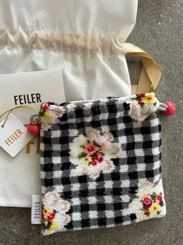 새상품 페이러 비시 체크 미니 복조리