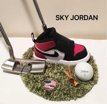 나이키 조던 스카이 조던 1 퍼터 커버 블랙/레드