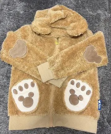 더피 후드 부착 후드티 S 사이즈