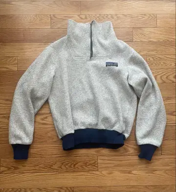 patagonia 플리스 하프 지퍼 풀오버 빅 택 여성용 M