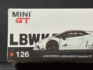 미니GT LBWK LB WORKS 람보르기니 우라칸GT 화이트