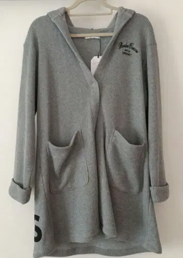 RODEO CROWN 후드 부착 가디건 그레이 프리 사이즈
