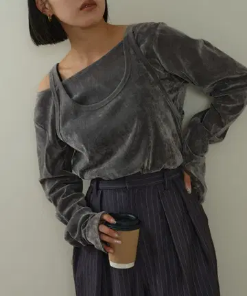 CIAOPANICTYPY 시어 플로키 벨로아 상의