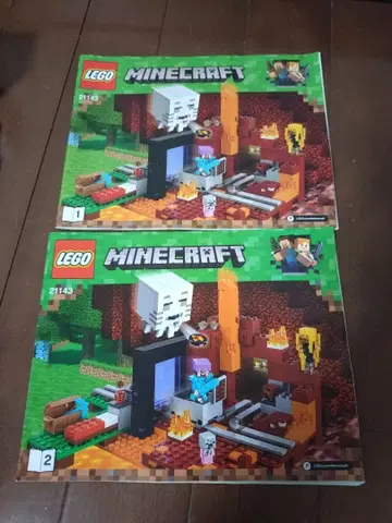 LEGO Minecraft 마인크래프트 어둠의 포탈 21143