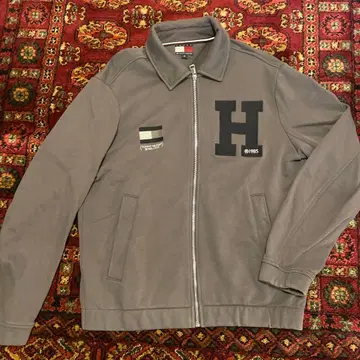TOMMY HILFIGER 그레이 집업 M