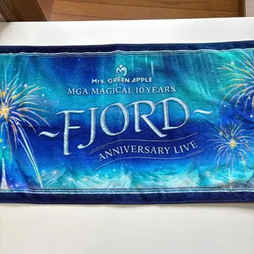 #피오르 #FJORD #LIVE타월 #미세스그린애플